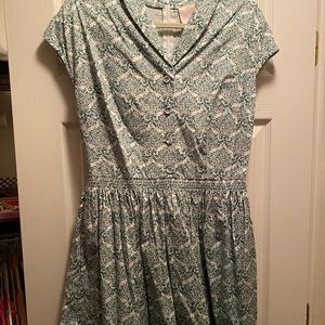 Gal Meets Glam Green Dress